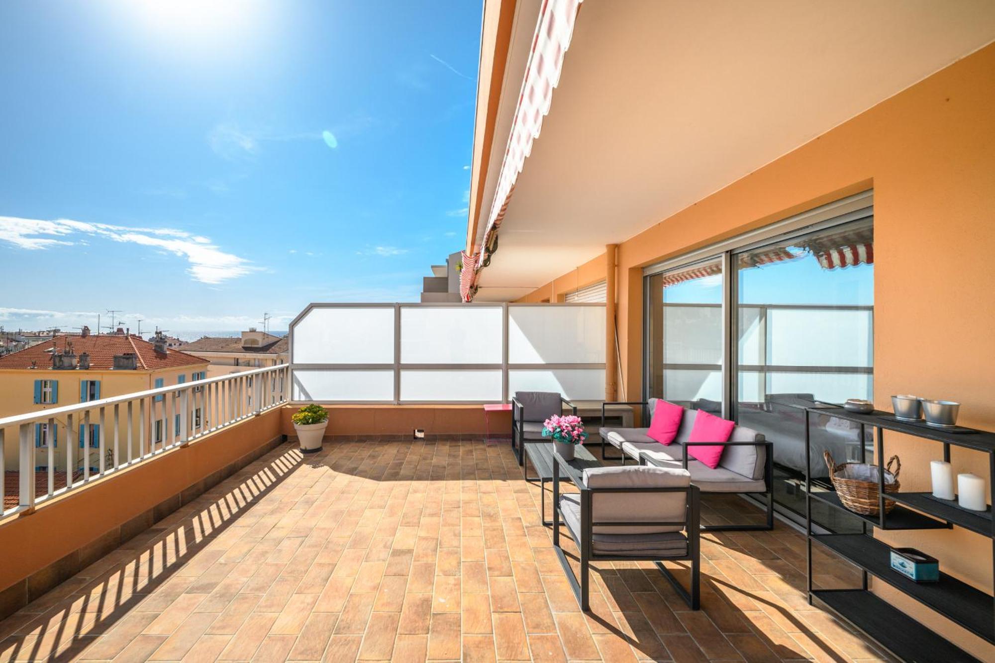 'L'Alicante Proche' Gare, Terrasse, Vue Mer 멍똥 외부 사진